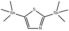 Thiazole, 2,5-bis(trimethylstannyl)- Struktur