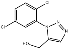 [1-(2,5-dichlorophenyl)-1H-1,2,3-triazol-5-yl]methanol Structure