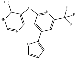 1429496-04-7 Pyrido[3',2':4,5]thieno[3,2-d]pyrimidin-4-ol, 9-(2-furanyl)-3,4-dihydro-7-(trifluoromethyl)-