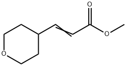(E)-methyl 3-(tetrahydro-2H-pyran-4-yl)acrylate,1430091-60-3,结构式