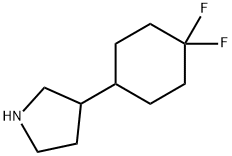 3-(4,4-difluorocyclohexyl)pyrrolidine|