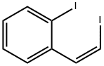 Benzene, 1-iodo-2-[(1Z)-2-iodoethenyl]- Struktur
