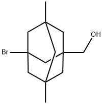Tricyclo[3.3.1.13,7]decane-1-methanol, 3-bromo-5,7-dimethyl- Struktur