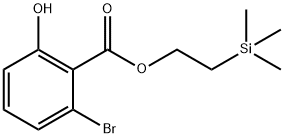 2-(Trimethylsilyl)ethyl 2-bromo-6-hydroxybenzoate,143104-20-5,结构式