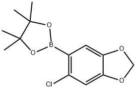 1,3-Benzodioxole, 5-chloro-6-(4,4,5,5-tetramethyl-1,3,2-dioxaborolan-2-yl)-