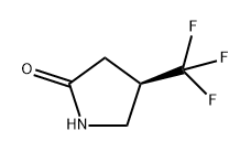 2-Pyrrolidinone, 4-(trifluoromethyl)-, (4R)- Structure