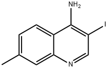 4-Amino-3-iodo-7-methylquinoline Structure