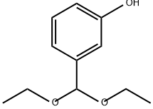 3-(二乙氧基甲基)苯酚, 143140-03-8, 结构式