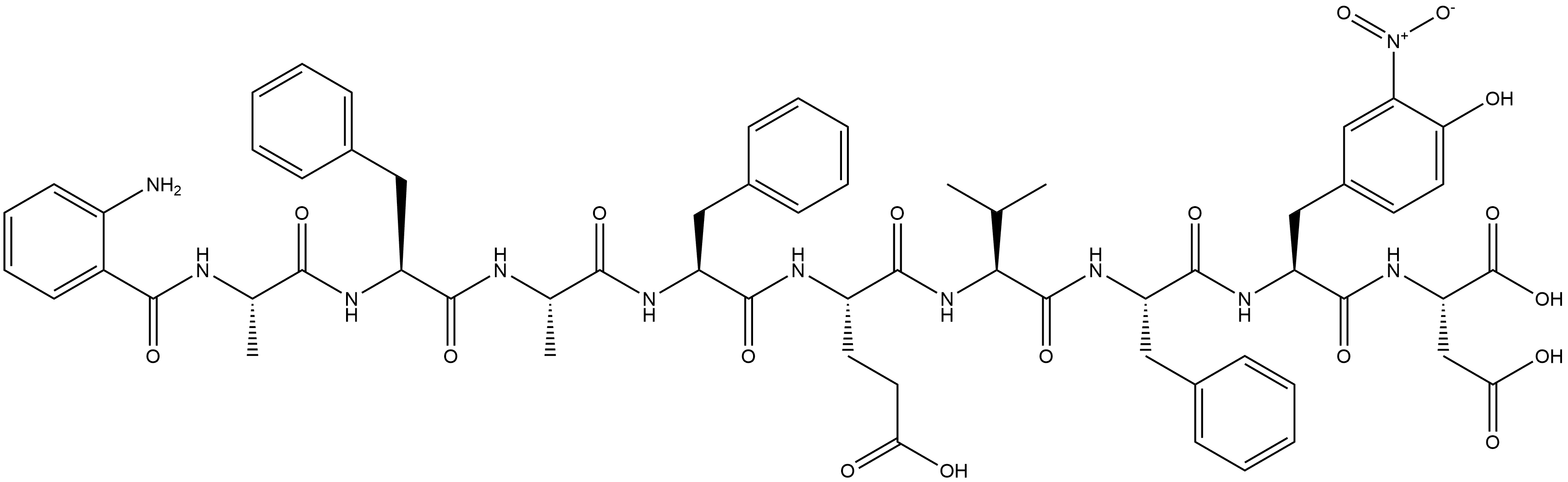 143147-75-5 ANTHRANILYL-ALA-PHE-ALA-PHE-GLU-VAL-PHE- NITRO-TYR-