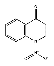 4(1H)-Quinolinone, 2,3-dihydro-1-nitro- Struktur