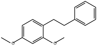 Benzene, 2,4-dimethoxy-1-(2-phenylethyl)- Struktur