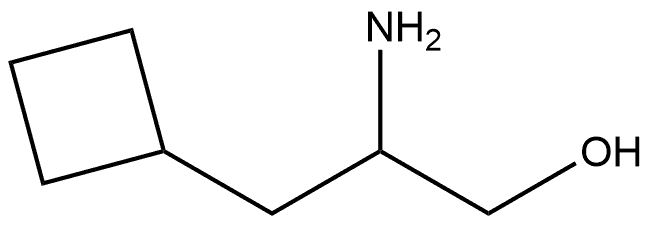 2-氨基-3-环丁基丙-1-醇, 1432507-47-5, 结构式
