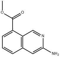 8-Isoquinolinecarboxylic acid, 3-amino-, methyl ester|