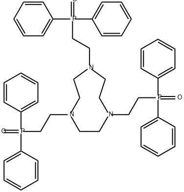 1H-1,4,7-Triazonine, 1,4,7-tris[2-(diphenylphosphinyl)ethyl]octahydro-,143255-09-8,结构式