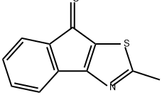 8H-Indeno[1,2-d]thiazol-8-one, 2-methyl- 结构式