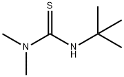 Thiourea, N'-(1,1-dimethylethyl)-N,N-dimethyl- 化学構造式