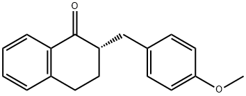 1(2H)-Naphthalenone, 3,4-dihydro-2-[(4-methoxyphenyl)methyl]-, (2S)-