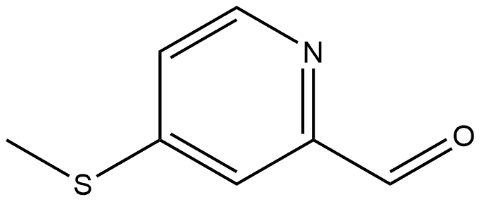 1434160-34-5 4-(Methylthio)-2-pyridinecarboxaldehyde