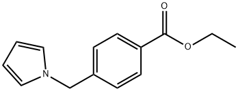 Benzoic acid, 4-(1H-pyrrol-1-ylmethyl)-, ethyl ester