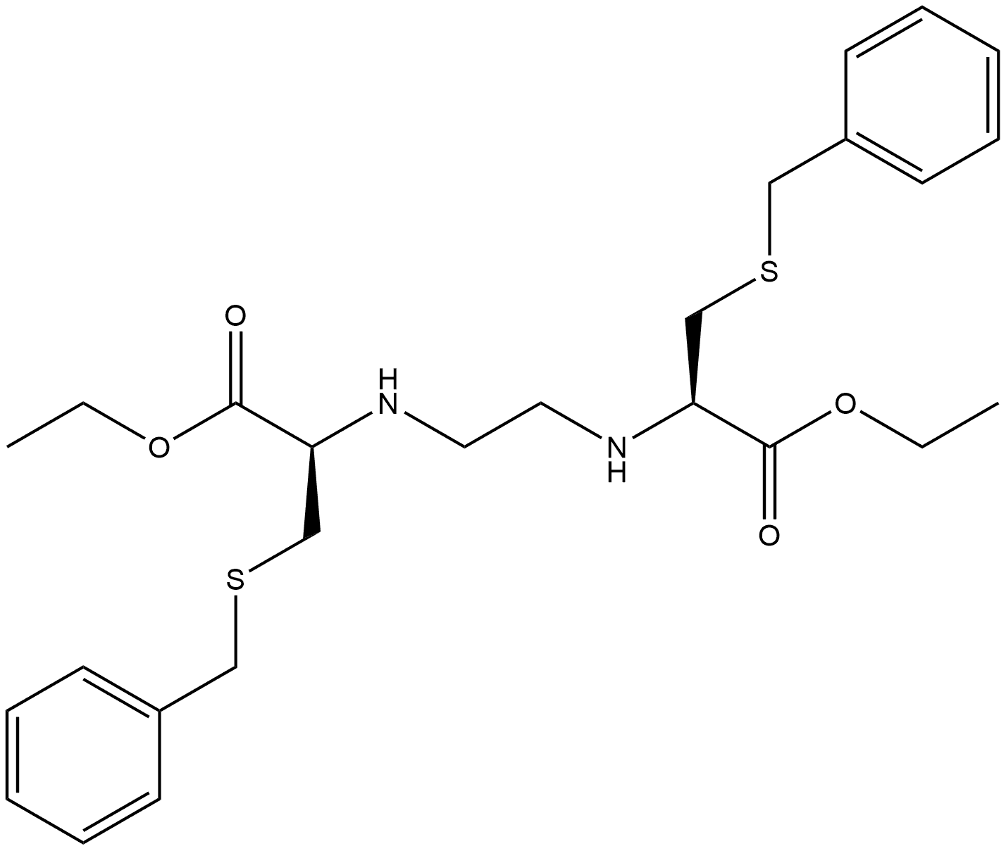 L-Cysteine, N,N′-1,2-ethanediylbis[S-(phenylmethyl)-, diethyl ester