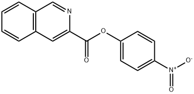 4-Nitrophenyl isoquinoline-3-carboxylate,143468-70-6,结构式