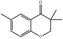 3,3,6-Trimethylchroman-4-one Struktur