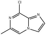 8-chloro-6-methylimidazo[1,2-a]pyrazine Struktur