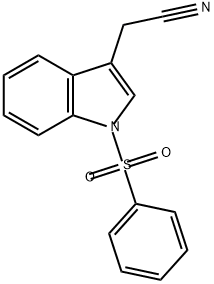 1H-Indole-3-acetonitrile, 1-(phenylsulfonyl)-