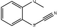 Thiocyanic acid, 2-methoxyphenyl ester Structure