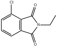 4-Chloro-2-ethylisoindoline-1,3-dione Structure