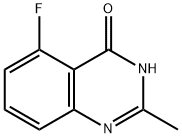 3,4-二氢-5-氟-2-甲基-4-氧代喹唑啉, 143745-24-8, 结构式