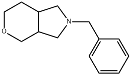 2-苯甲基八氢吡喃并[3,4-C]吡咯 结构式