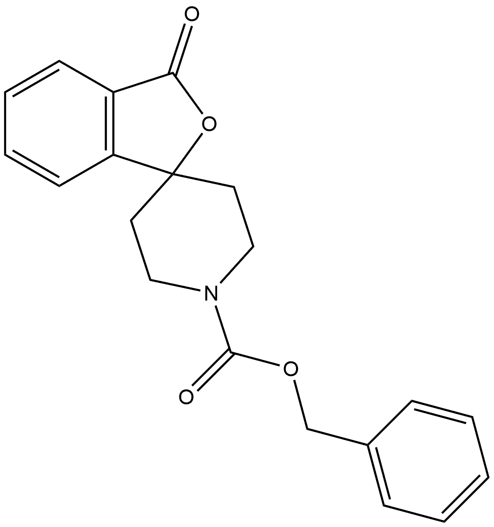1'-CBZ-3H-螺[异苯并呋喃-1,4'-哌啶]-3-酮,1438281-31-2,结构式