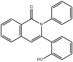 3-(2-Hydroxyphenyl)-2-phenylisoquinolin-1(2H)-one Structure