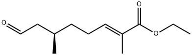 2-Octenoic acid, 2,6-dimethyl-8-oxo-, ethyl ester, (2E,6R)-