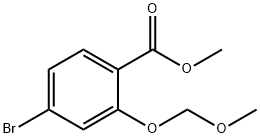 4-溴-2-(甲氧基甲氧基)苯甲酸甲酯,144033-41-0,结构式