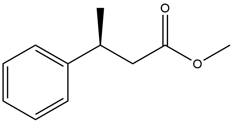 Benzenepropanoic acid, β-methyl-, methyl ester, (βS)-