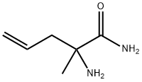 4-Pentenamide, 2-amino-2-methyl- Struktur