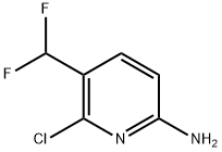 6-氯-5-(二氟甲基)吡啶-2-胺,1441636-27-6,结构式