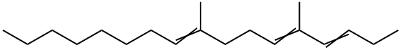 3,5,9-Heptadecatriene, 5,9-dimethyl-