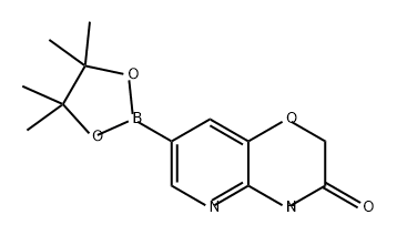 2H-Pyrido[3,2-b]-1,4-oxazin-3(4H)-one, 7-(4,4,5,5-tetramethyl-1,3,2-dioxaborolan-2-yl)- Struktur