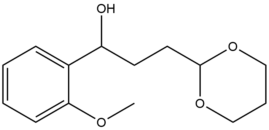 3-[2-(1,3-DIOXANYL)]-1-(2-METHOXYPHENYL)-1-PROPANOL|