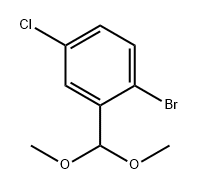 1443497-89-9 1-BROMO-4-CHLORO-2-(DIMETHOXYMETHYL)BENZENE