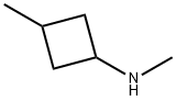 Cyclobutanamine, N,3-dimethyl- Structure