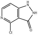 4-氯-1H-吡唑并[4,3-C]吡啶-3(2H)-酮, 1446413-32-6, 结构式
