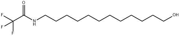 Acetamide, 2,2,2-trifluoro-N-(12-hydroxydodecyl)- Struktur