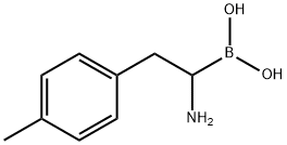 Boronic acid, B-[1-amino-2-(4-methylphenyl)ethyl]-,1447761-37-6,结构式