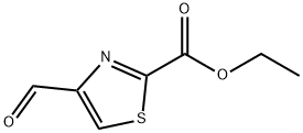 2-Thiazolecarboxylic acid, 4-formyl-, ethyl ester,1447914-90-0,结构式