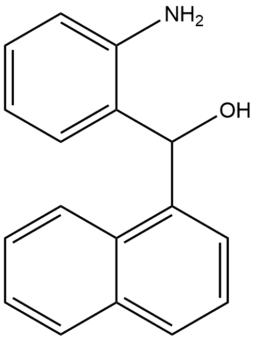 (2-Aminophenyl)(naphthalen-1-yl)methanol,1447948-18-6,结构式