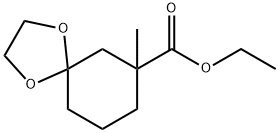 ethyl 7-methyl-1,4-dioxaspiro[4.5]decane-7-carboxylate,1447957-37-0,结构式